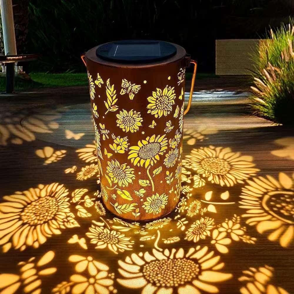 Bollard Light Garden - Sunflower Light and Shadow Light Waterproof