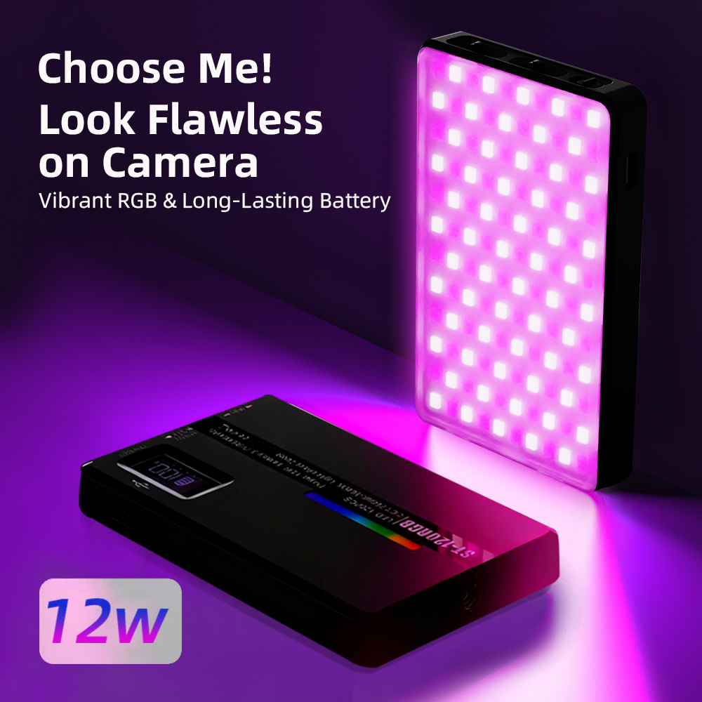 Outdoor Lighting Kit Photography - ST-120 RGB Full-Color Photography Light Video