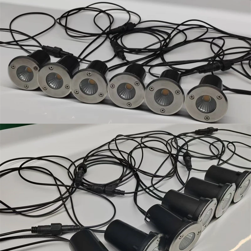 Outdoor Lighting Underground Wiring - The 2-Meter Waterproof Wiring Has Been