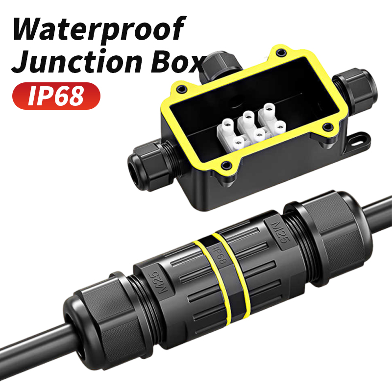 Outdoor Lighting Underground Wiring - 32A 250A Outdoor Wire Connectors IP68