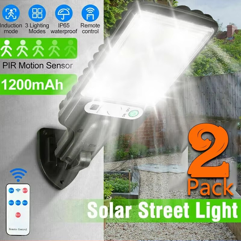 Bollard Light Garden - Outdoor Solar Garden Lights with Human
