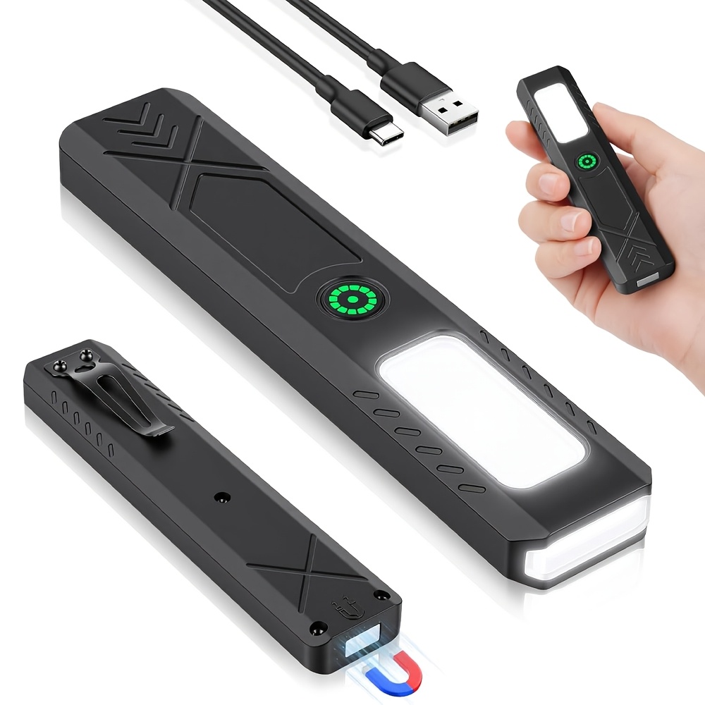 Outdoor Lighting Usa - Rechargeable LED Handheld Flashlight 600LM Powerful