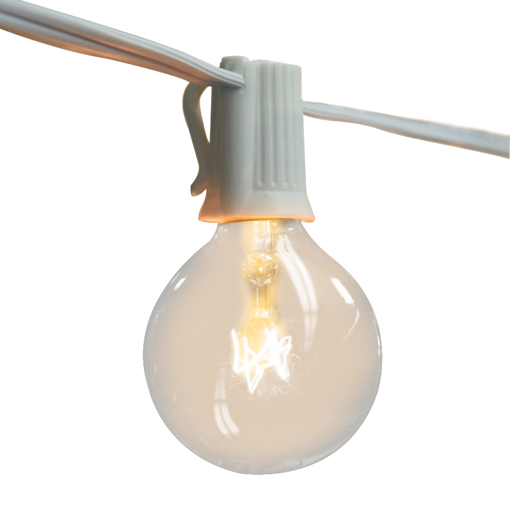 Lighting Wedding Outdoor - Vintage G40 Clear Bulb String Lights