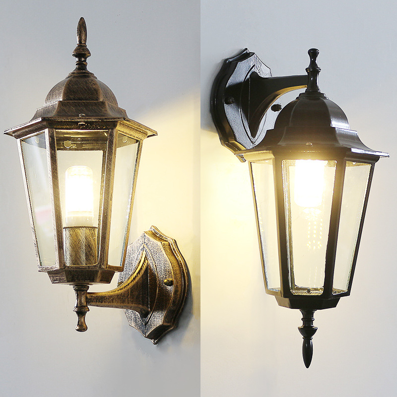Outdoor Lighting Up And Down - European Style Retro Led Wall Lamp