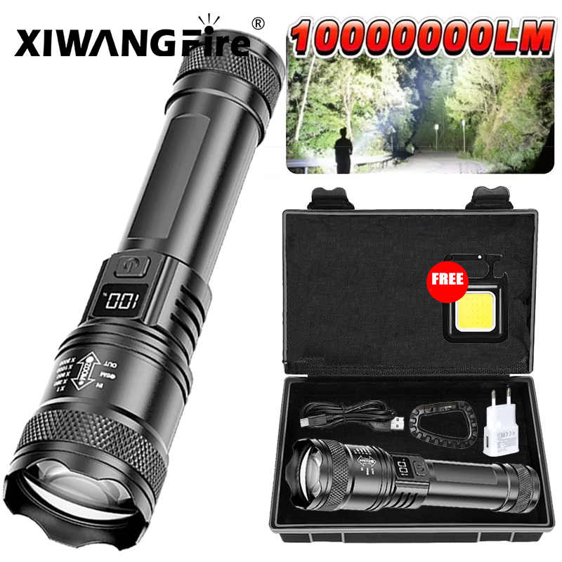 Outdoor Lighting Usa - Ultra Bright LED Flashlight 2000LM Type-C