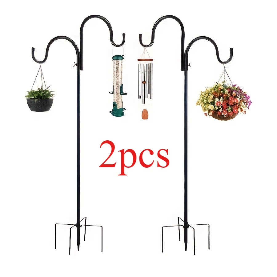 Lighting Wedding Outdoor - Set of 2 Heavy-Duty Garden Shepherd's