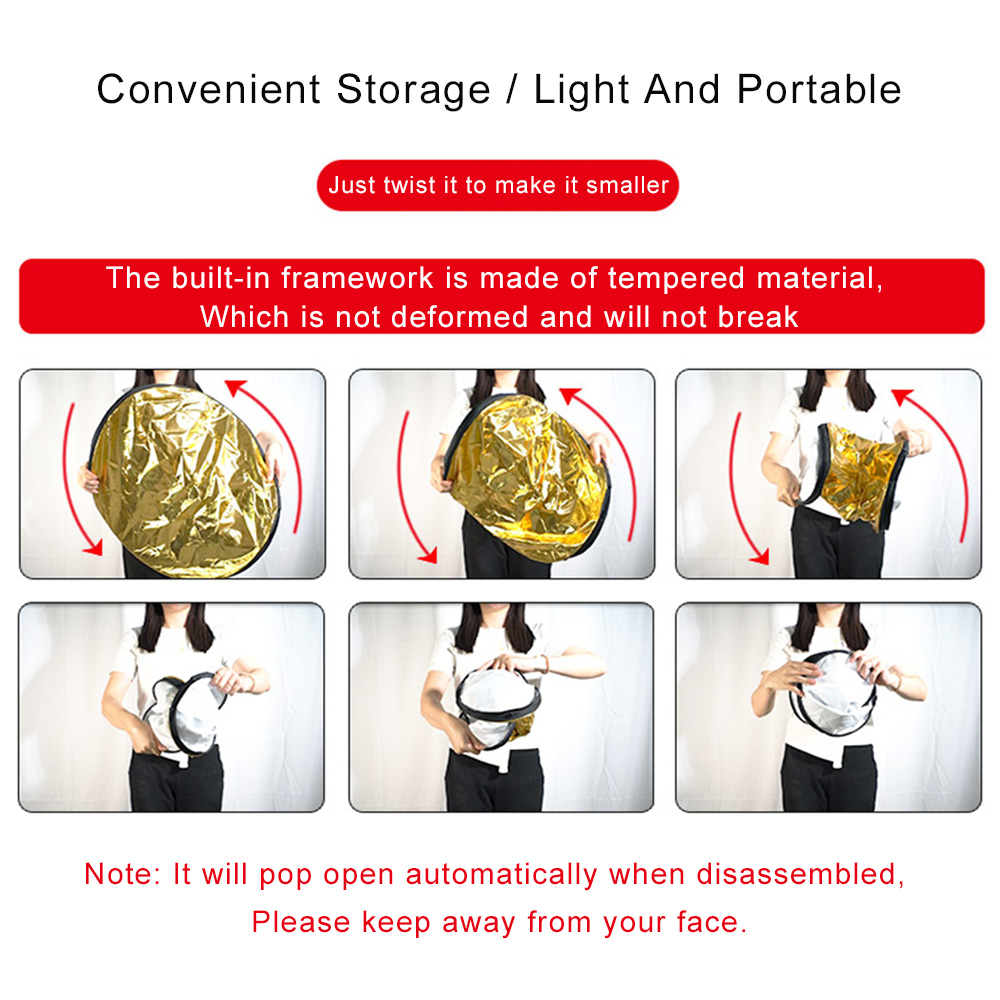 5-in-1 Round & Oval Photograph - Outdoor Lighting Kit Photography ulasan dan harga