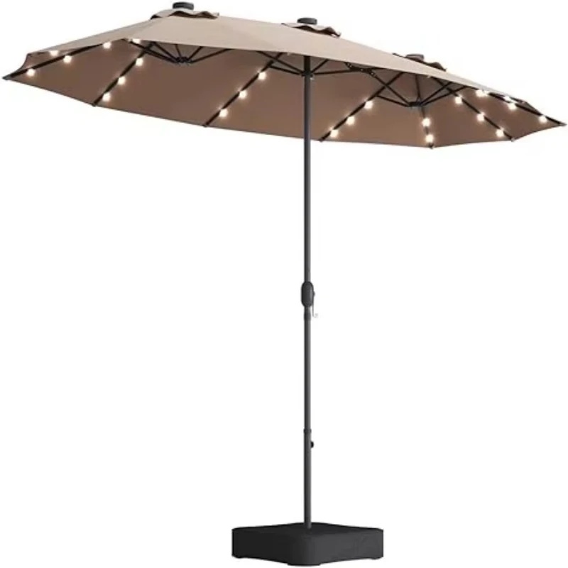 15X9ft Outdoor Garden Parasol  - Outdoor Lighting Unit ulasan dan harga
