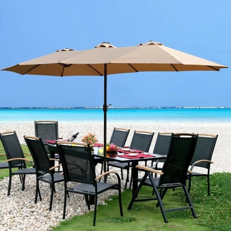 15X9ft Outdoor Garden Parasol  - Outdoor Lighting Unit ulasan dan harga