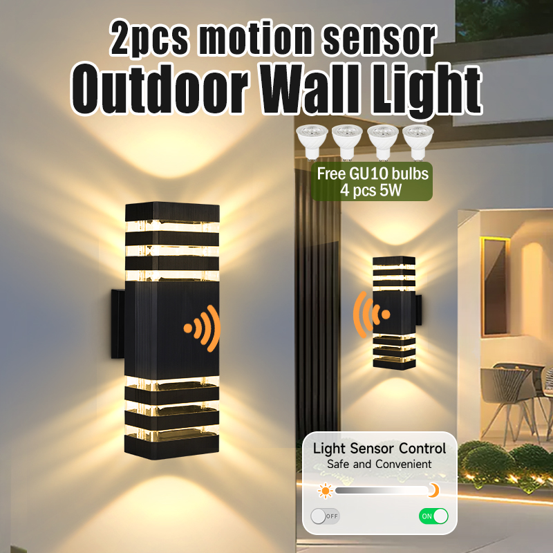 Sensor Light Outdoor Wall Lamp - Outdoor Lighting Up And Down ulasan dan harga
