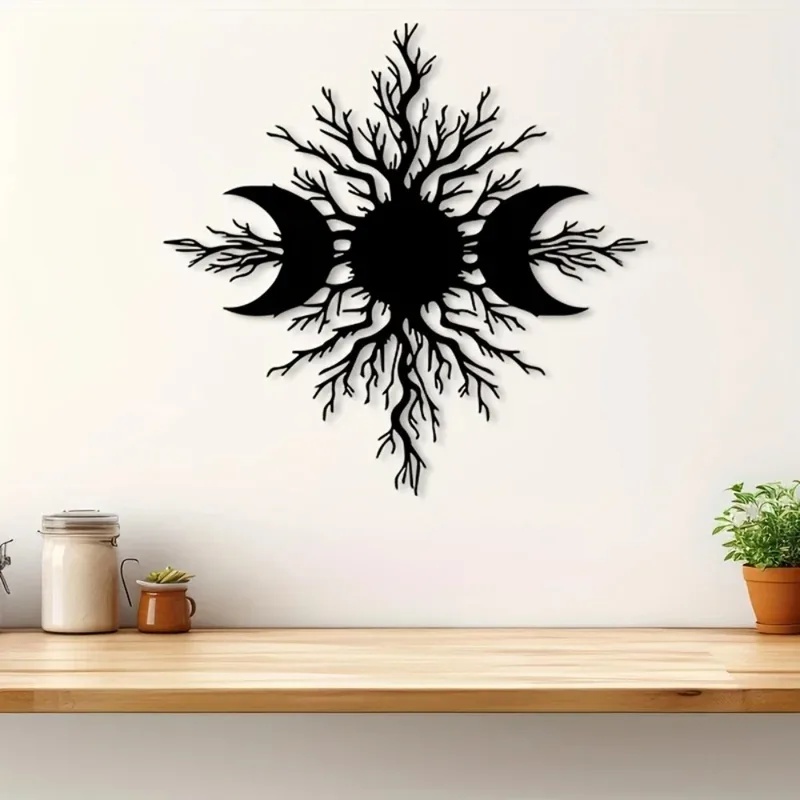 1pc Vintage Crescent Moon Meta - Outdoor Lighting Accent ulasan dan harga