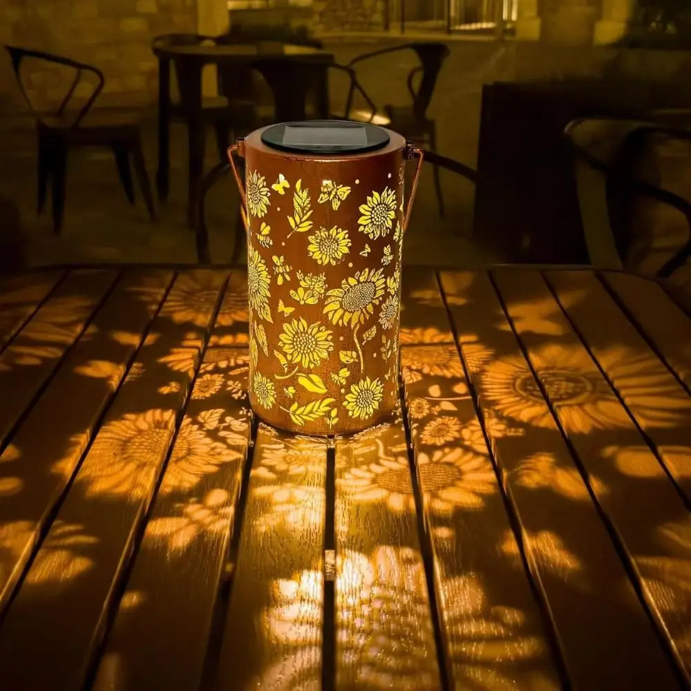 Sunflower Light and Shadow Lig - Bollard Light Garden ulasan dan harga