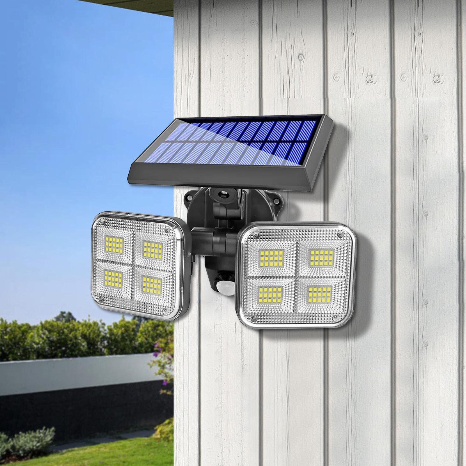 Solar Motion Sensor Lights Sol - Outdoor Lighting Front Yard ulasan dan harga