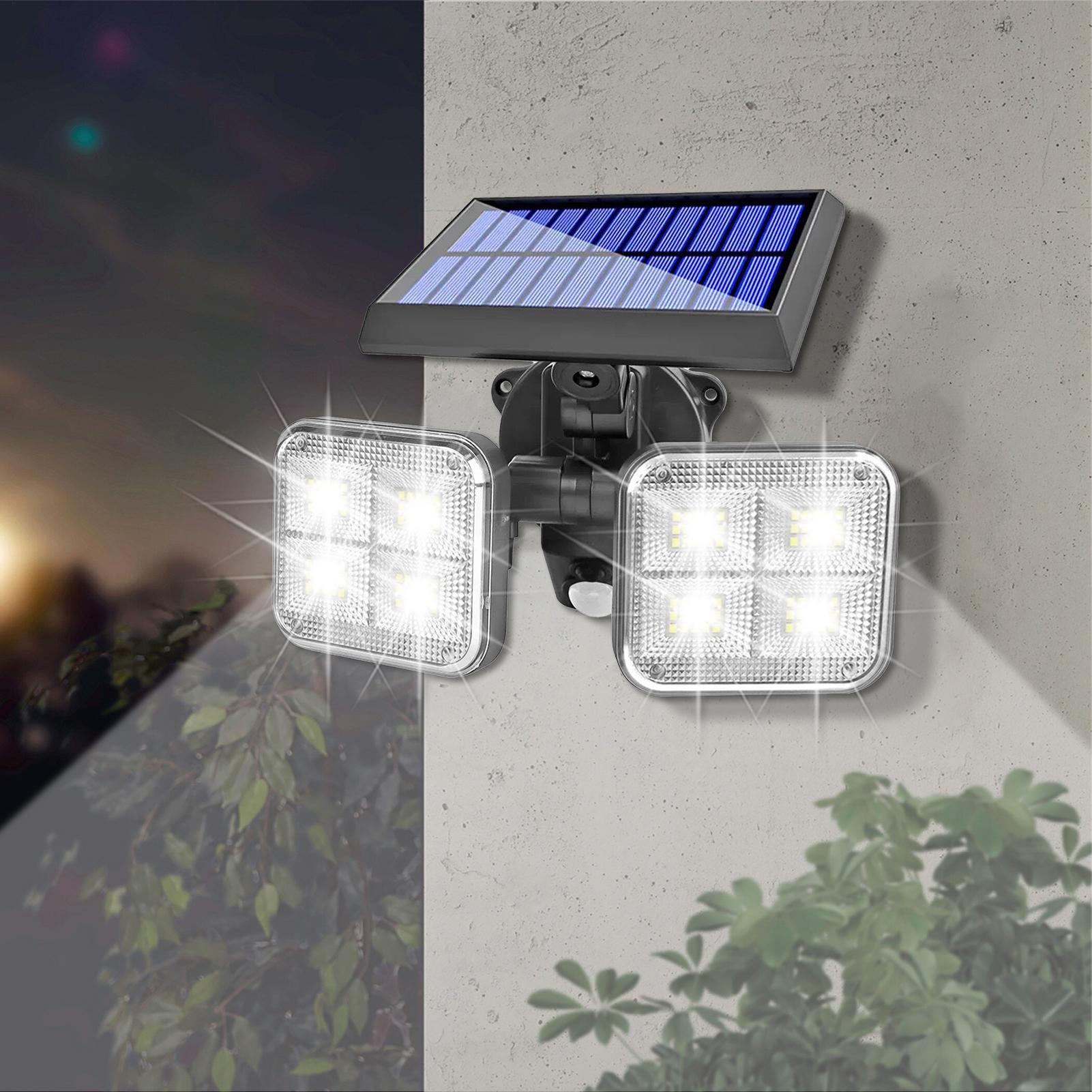 Solar Motion Sensor Lights Sol - Outdoor Lighting Front Yard ulasan dan harga
