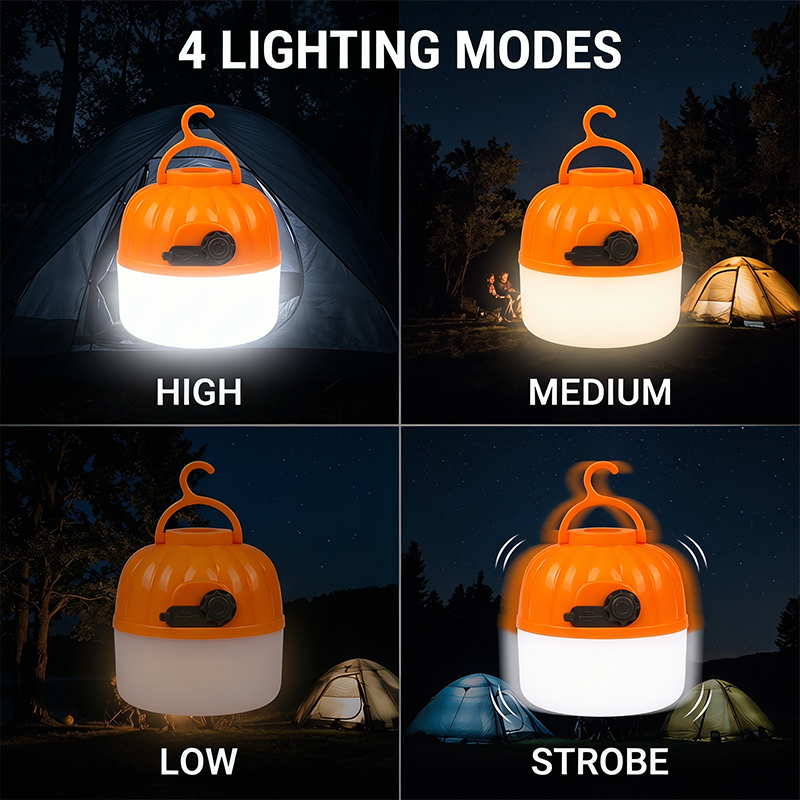 Mini Portable LED Pumpkin Bulb - Zinc Outdoor Lighting ulasan dan harga
