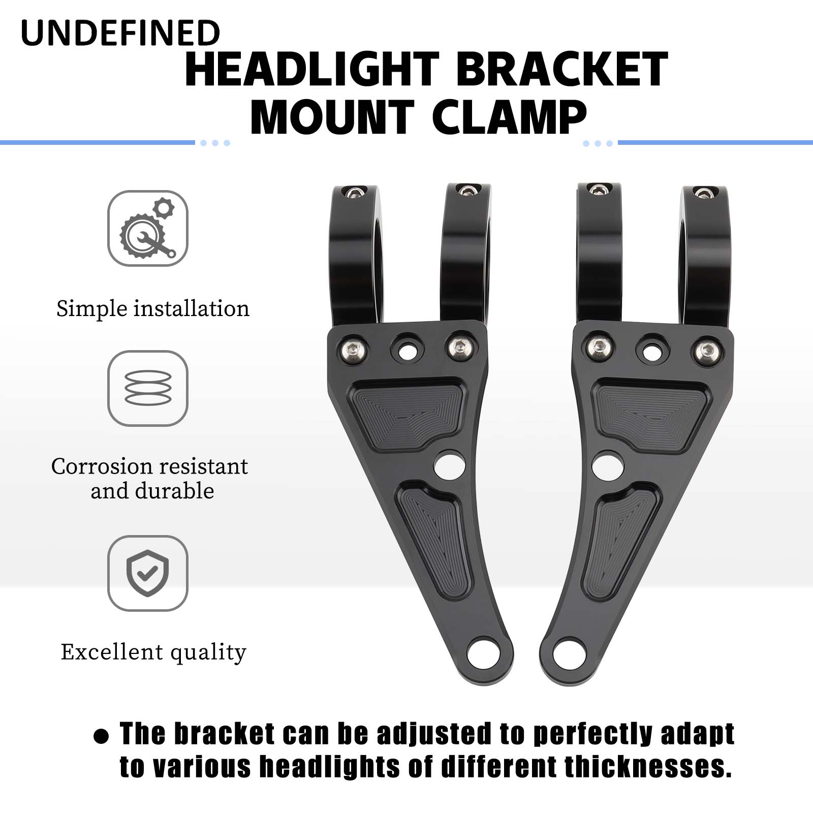 33mm-58mm Headlight Bracket Mo - Outdoor Lighting Unit ulasan dan harga