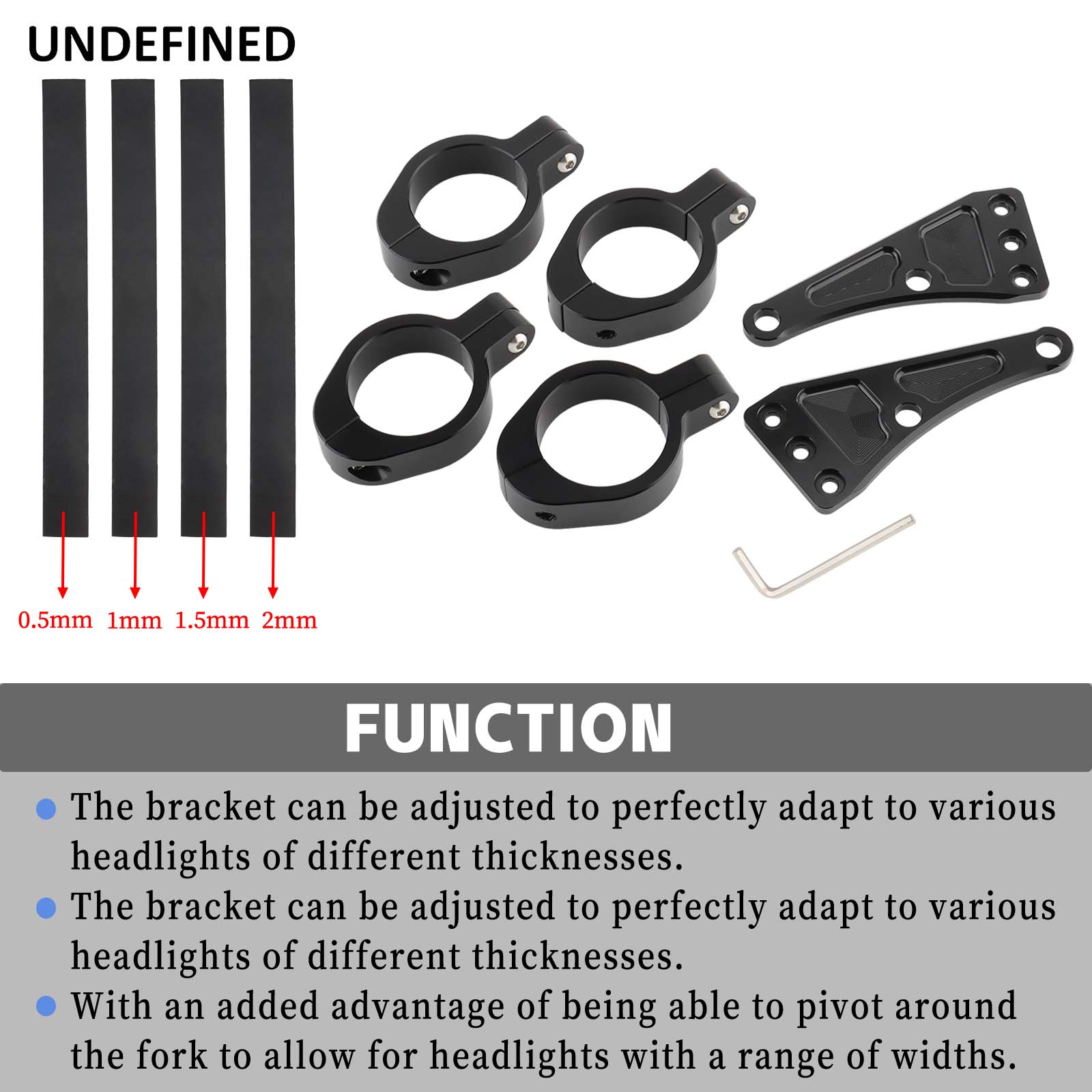 33mm-58mm Headlight Bracket Mo - Outdoor Lighting Unit ulasan dan harga