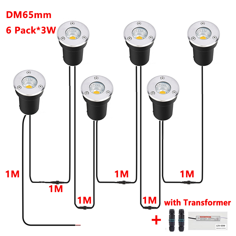 12V LED In-ground Light IP67 W - Outdoor Lighting Underground Wiring ulasan dan harga