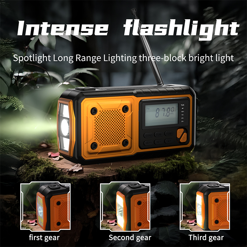 SY-376 Solar and Hand Crank Po - Outdoor Lighting Unit ulasan dan harga