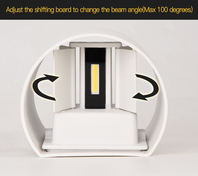 IP65 Waterproof 6W 12W COB LED - Outdoor Lighting Up And Down ulasan dan harga