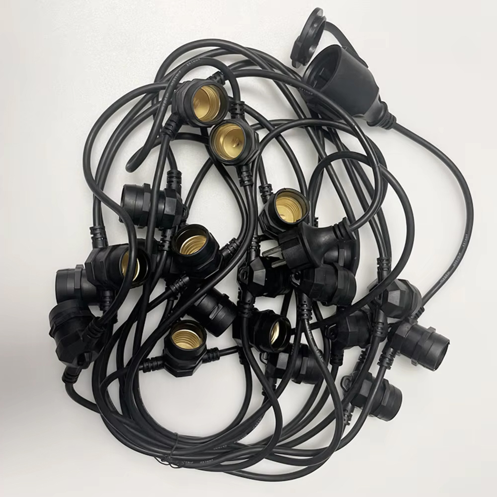 10M Cable LED String Commercia - Lighting Wedding Outdoor ulasan dan harga