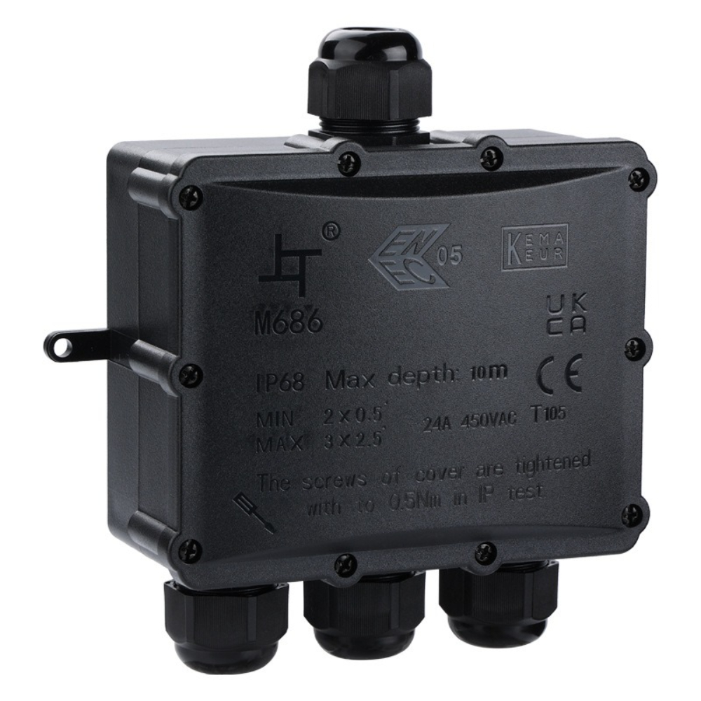 4Way 1In3Out IP68 Waterproof 4 - Outdoor Lighting Underground Wiring ulasan dan harga