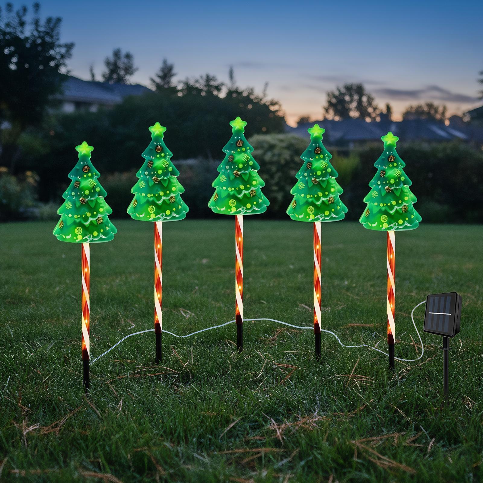 Christmas Tree Driveway Light  - Outdoor Lighting Front Yard ulasan dan harga