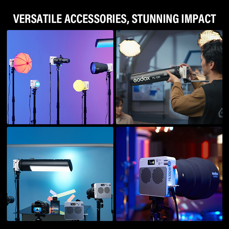 Godox NEW ML100R Portable RGB  - Outdoor Lighting Kit Photography ulasan dan harga