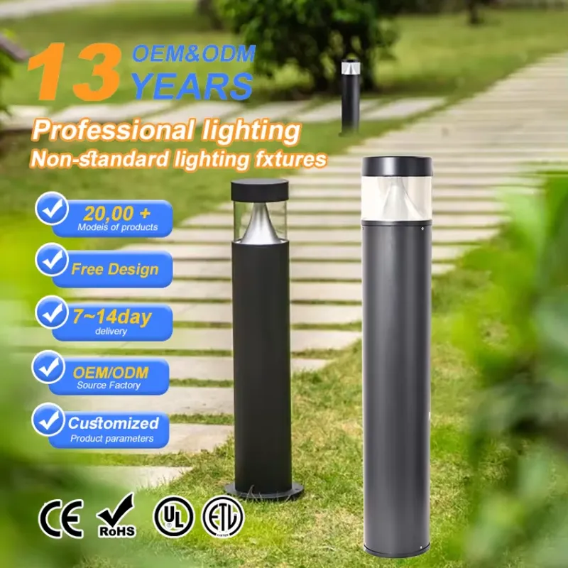 3/7/12W Modern Aluminum LED Bo - Bollard Light Garden ulasan dan harga