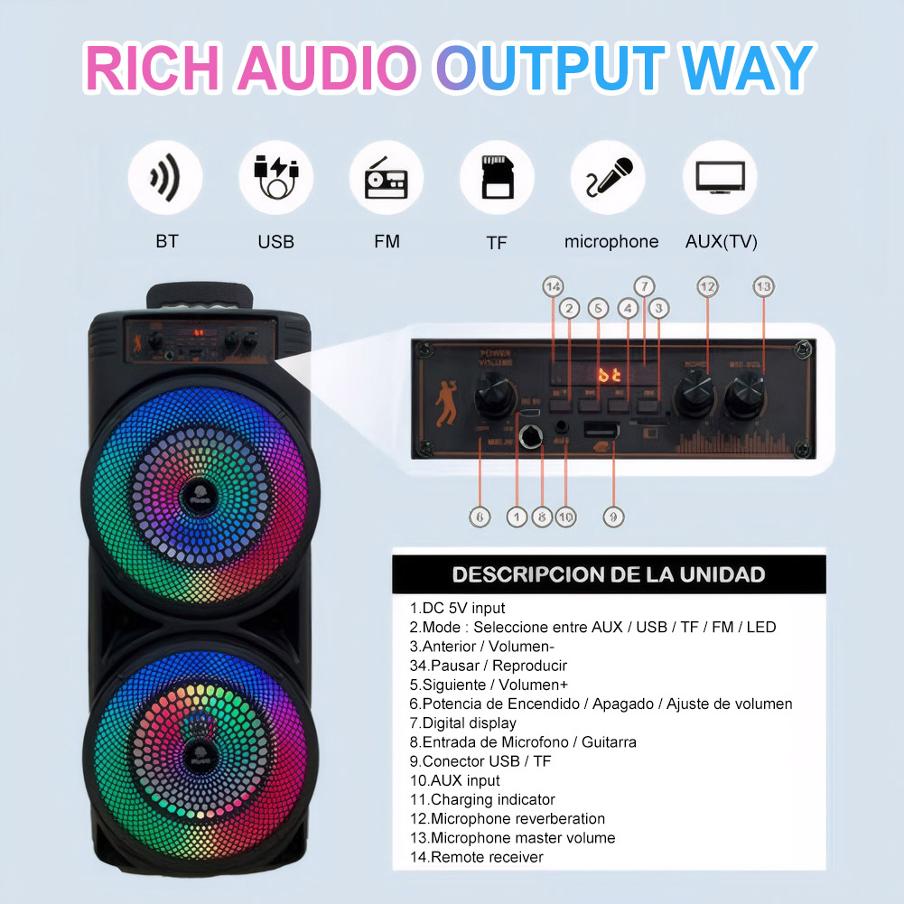 For Party Bluetooth Speaker Do - Outdoor Lighting Unit ulasan dan harga