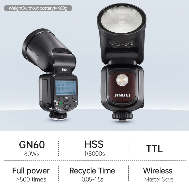JINBEI HD-1 Camera Flash Light - Outdoor Lighting Kit Photography ulasan dan harga