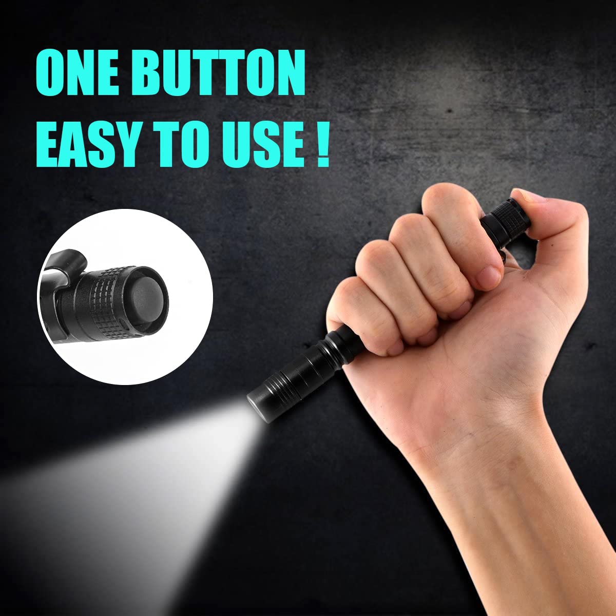 Portable Mini LED Pen Flashlig - Outdoor Lighting Permanent ulasan dan harga