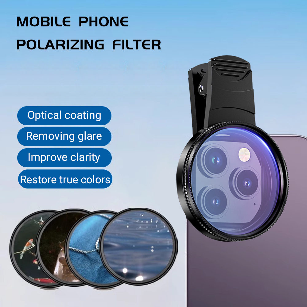 52mm Clip-On Smartphone Camera - Outdoor Lighting Kit Photography ulasan dan harga