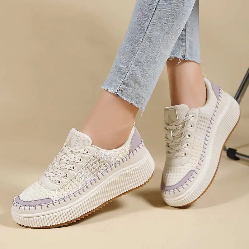 Brown Shoes Woman Flats Autumn - Outdoor Lighting Canada ulasan dan harga