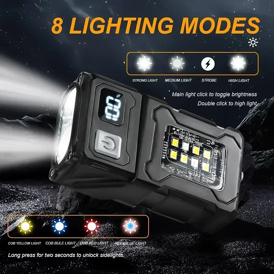 Mini USB Recharge LED Flashlig - Outdoor Lighting Usa ulasan dan harga
