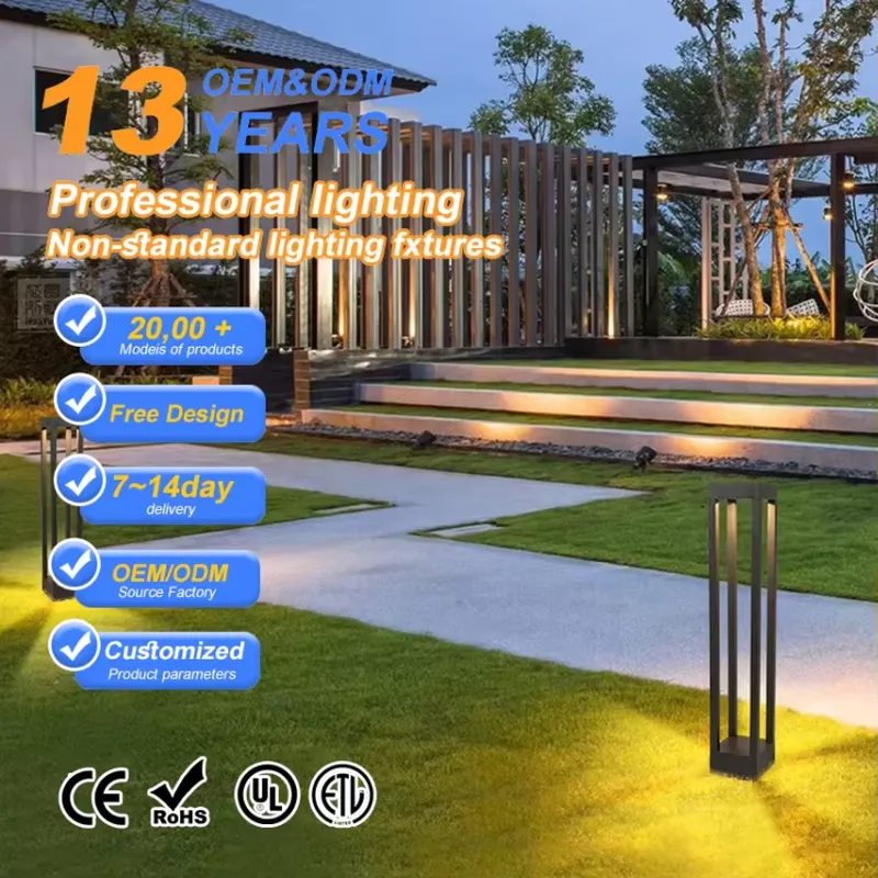 COB Chip LED Bollard Light IP6 - Bollard Light Garden ulasan dan harga