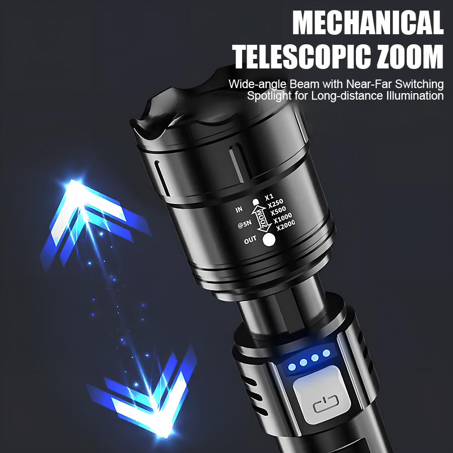 High Power P50 LED Flashlight  - Outdoor Lighting Usa ulasan dan harga