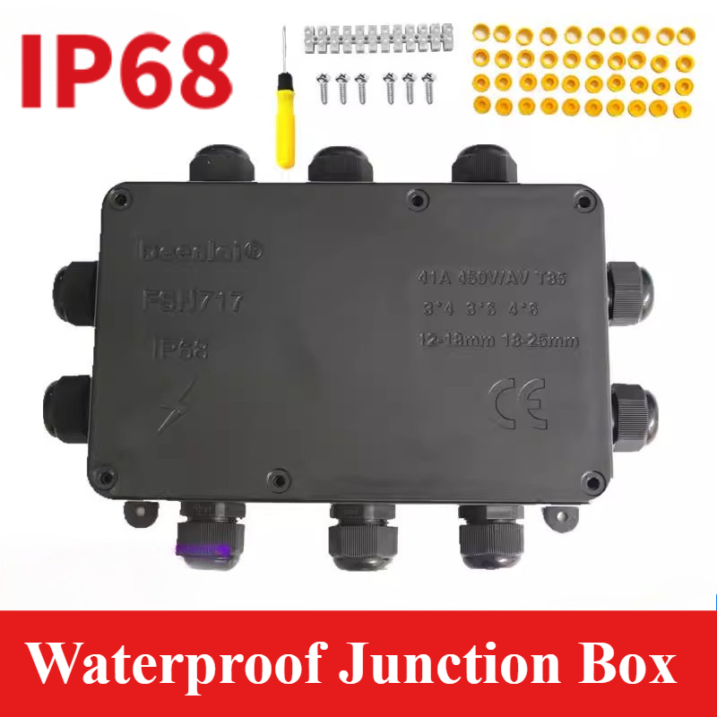 10 Way Wire Junction Box Conne - Outdoor Lighting Underground Wiring ulasan dan harga