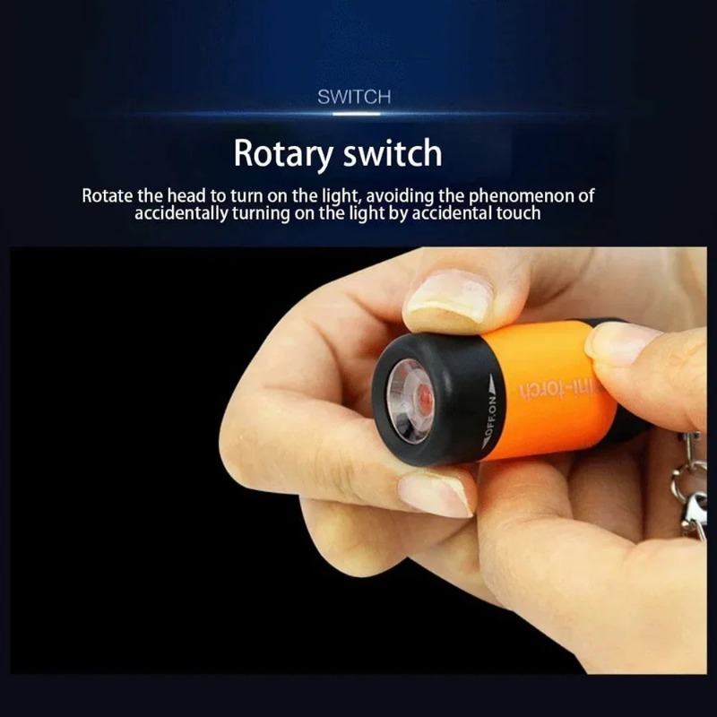 Pocket Keychain Flashlight Wat - Outdoor Lighting Permanent ulasan dan harga