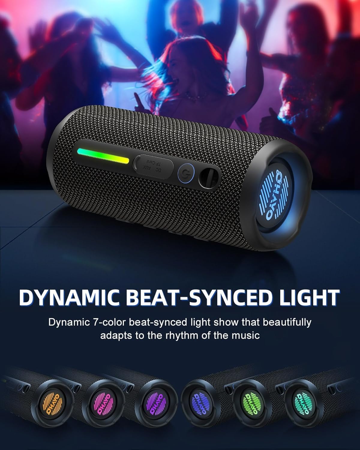 Ohayo S7 Portable Waterpro Blu - Lighting Wedding Outdoor ulasan dan harga