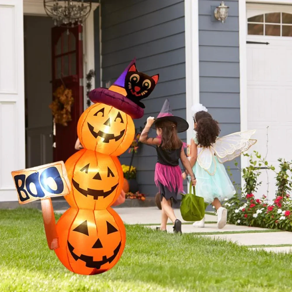 1.6M/5FT Halloween Inflatable  - Bollard Light Garden ulasan dan harga