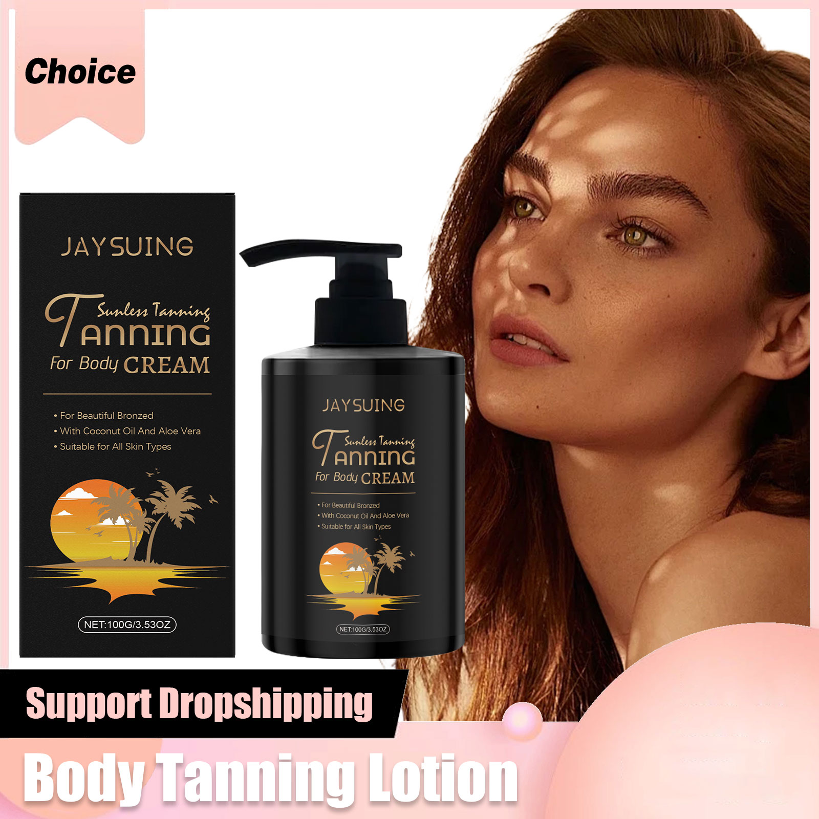 Tanning Lotion Face Body Self  - Outdoor Lighting Unit ulasan dan harga