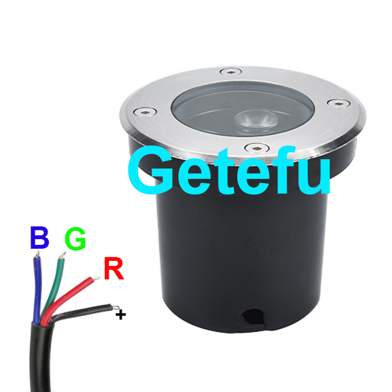 4-wire RGB LED Underground Lig - Outdoor Lighting Underground Wiring ulasan dan harga