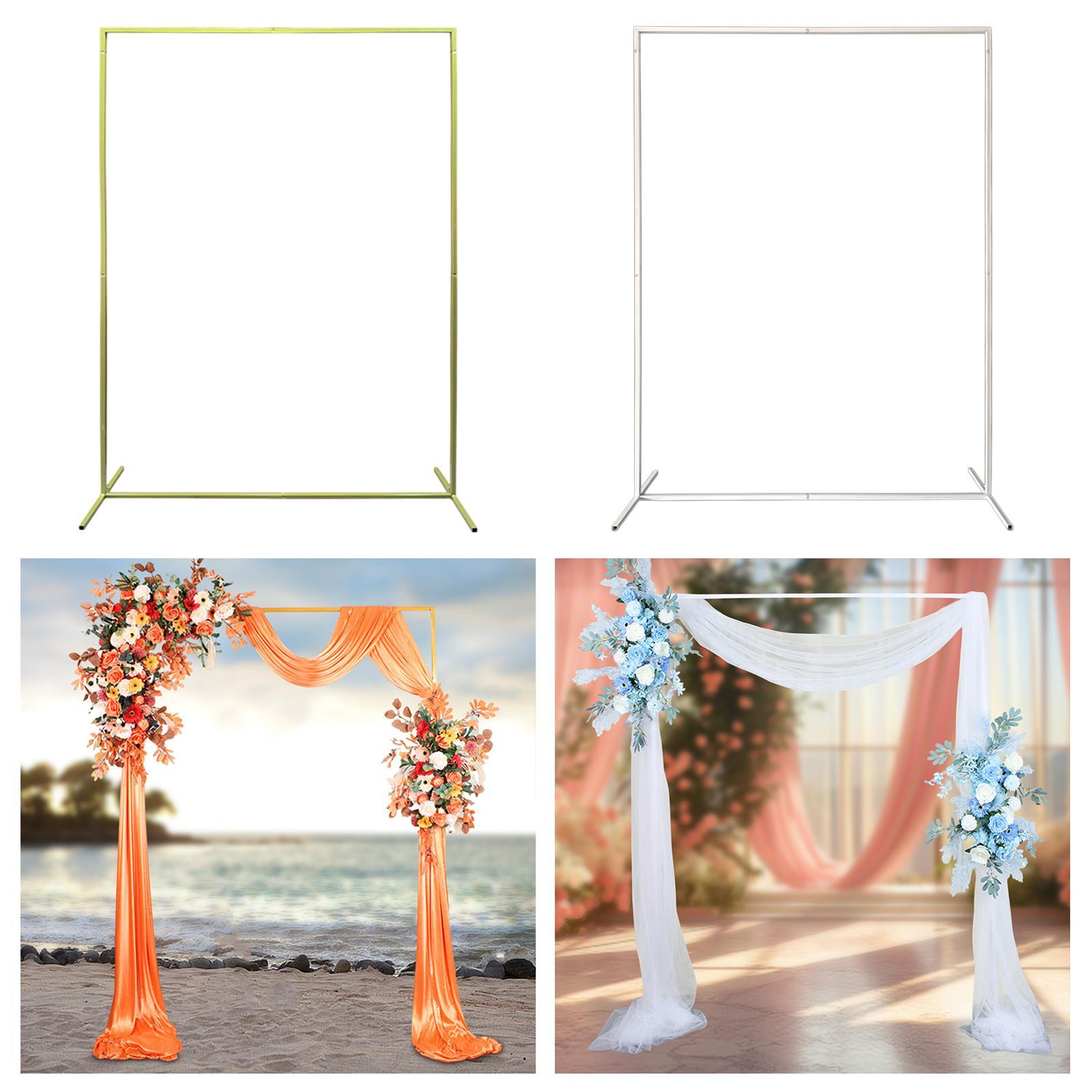 Wedding Arch Backdrop Stand Li - Lighting Wedding Outdoor ulasan dan harga