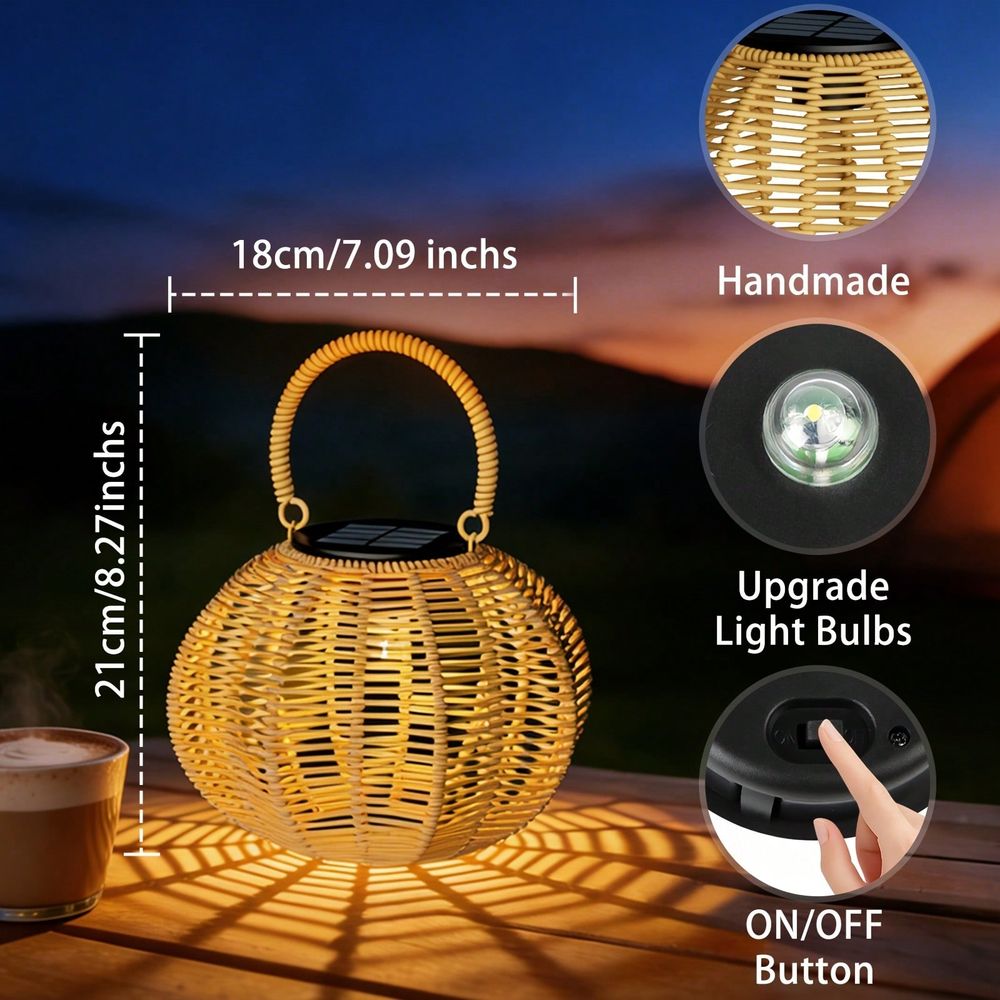 Rattan Solar Ambient Light For - Lighting Wedding Outdoor ulasan dan harga