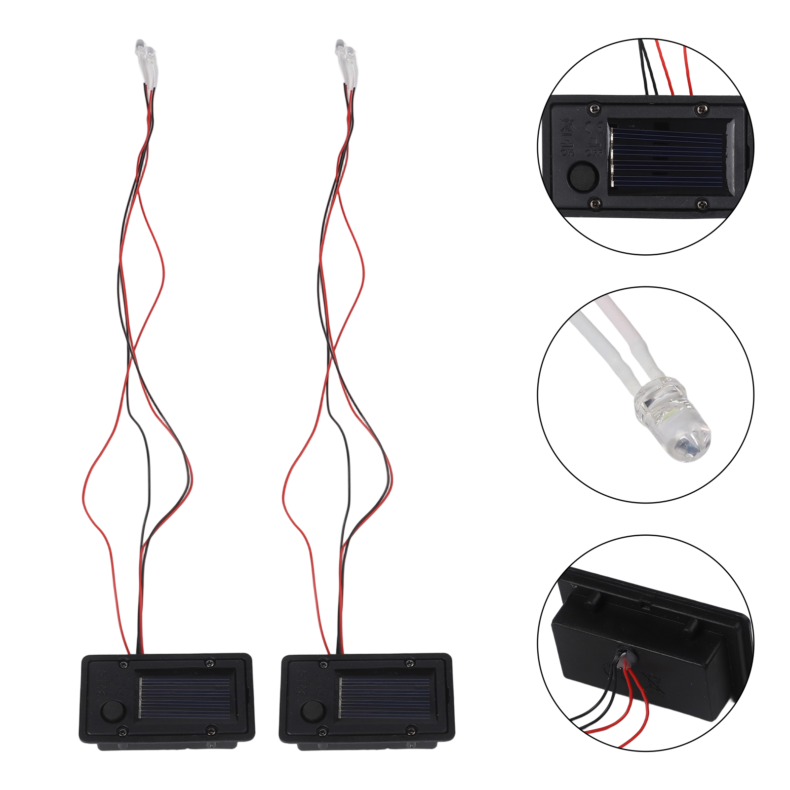 2pcs Solar Light Boxes Replace - Bollard Light Garden ulasan dan harga