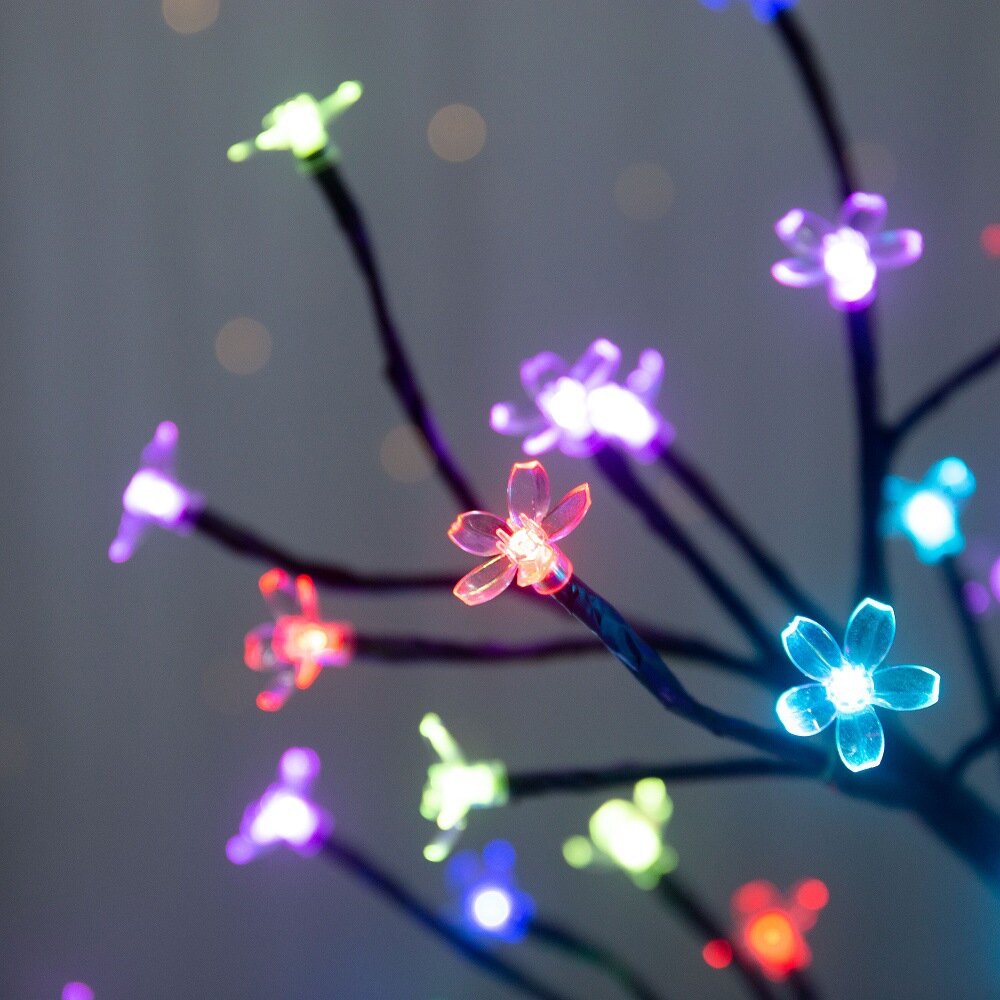 1/2PC 20LED Cherry Blossom Tre - Outdoor Lighting For Home ulasan dan harga
