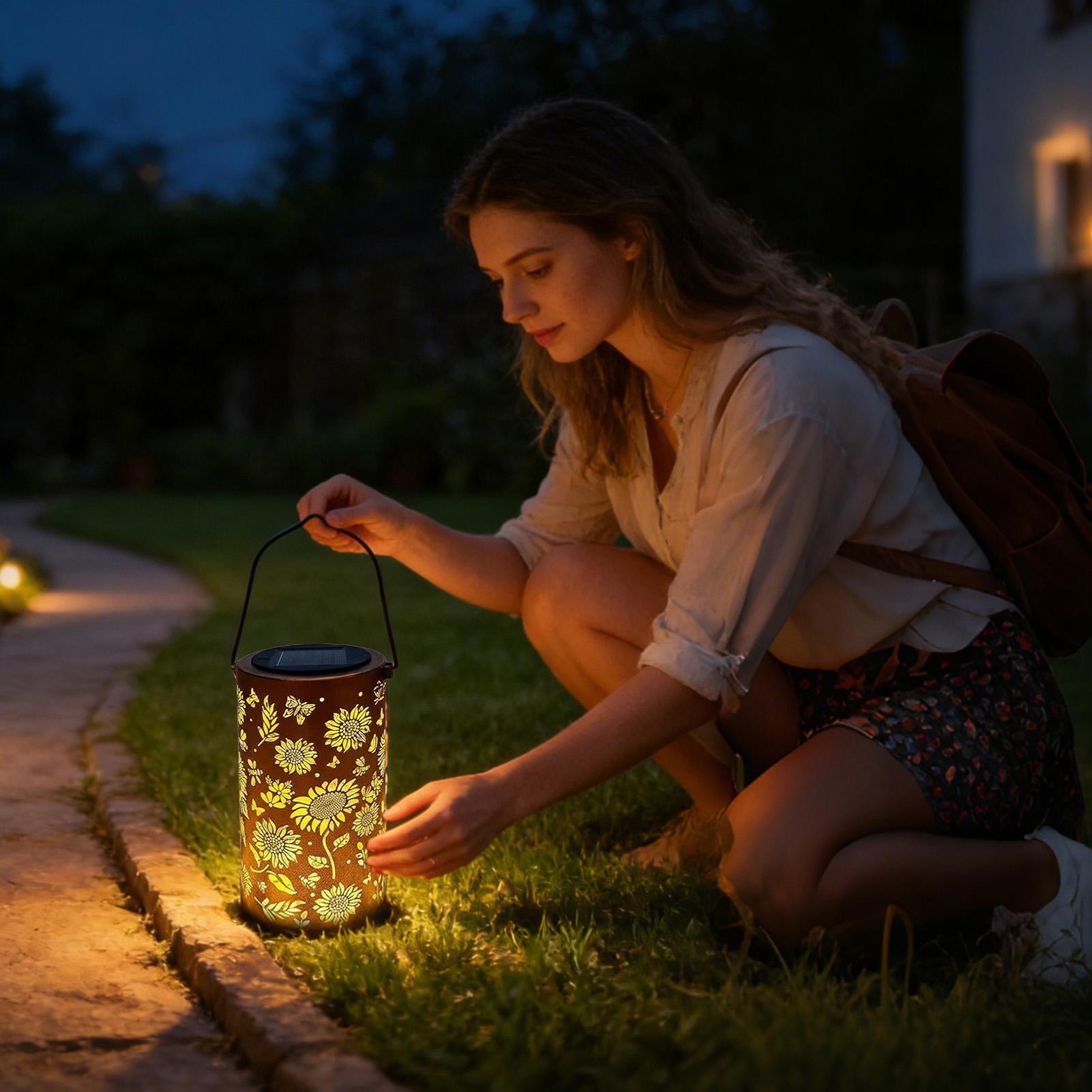 Outdoor Solar Lantern Metal Wa - Outdoor Lighting Front Yard ulasan dan harga