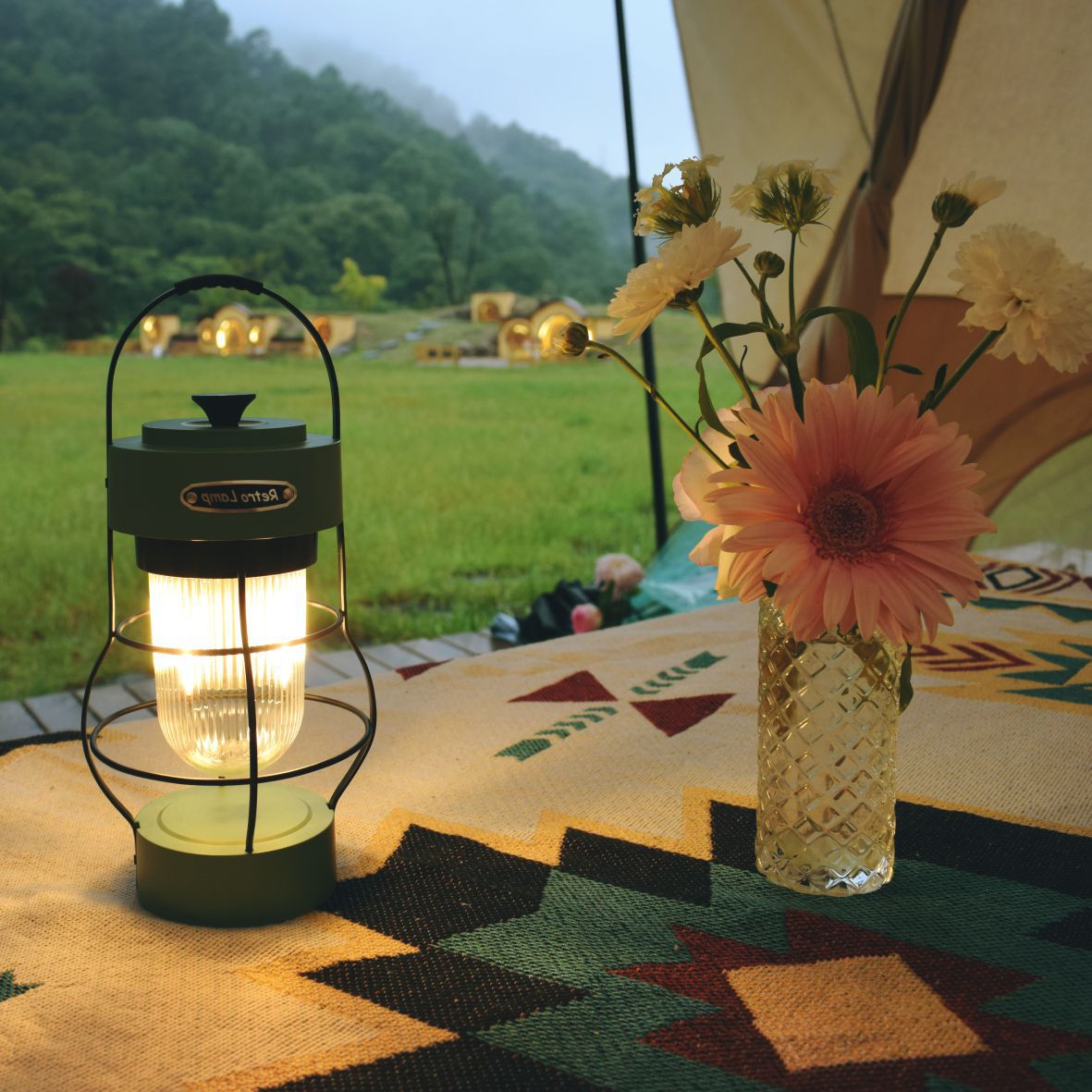 Vintage Rechargeable LED Campi - Outdoor Lighting Accent ulasan dan harga