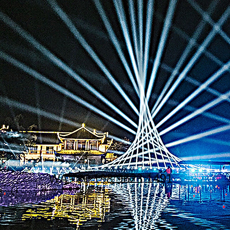 Outdoor RGB AnimationProjector - Lighting Wedding Outdoor ulasan dan harga